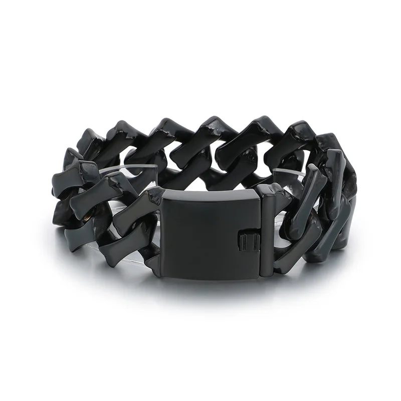 Brushed 316L Stainless Steel Bracelet Necklace For Men Women