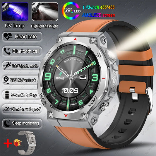 Mobile Watch Price Mens 5 ATM GPS, Heart Rate Smart Watch