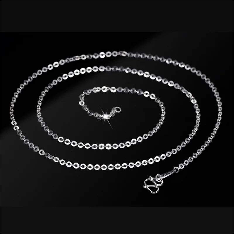 Platinum 950 Pt950 Necklace For Women O Link Necklace.