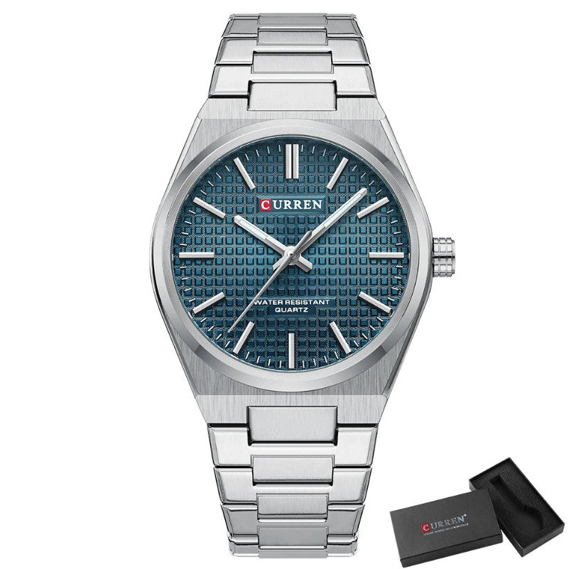Men's  Stainless Steel  Business Quartz  Wristwatch