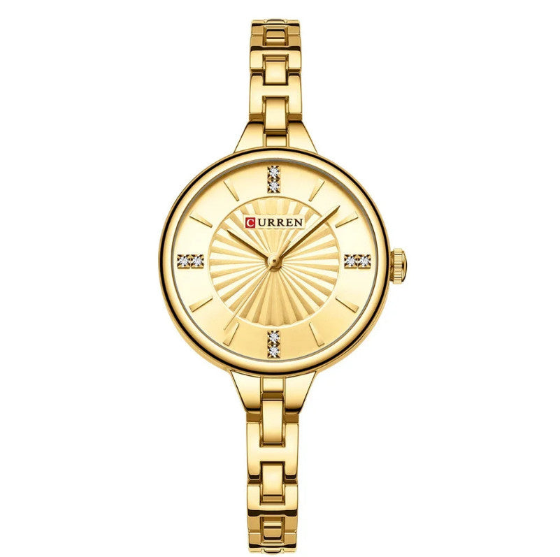 Womens Quartz Waterproof Diamond Watch
