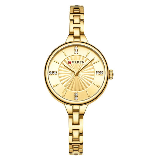 Womens Quartz Waterproof Diamond Watch