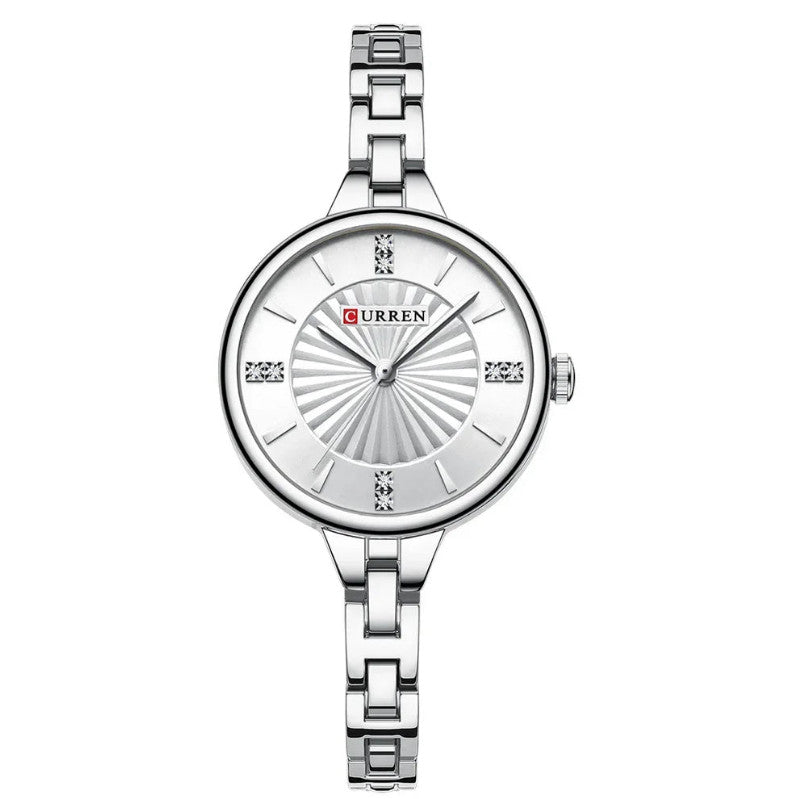 Womens Quartz Waterproof Diamond Watch